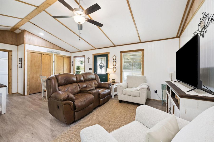 Furnished interior view inside a new home in , Brenham (Image 6).