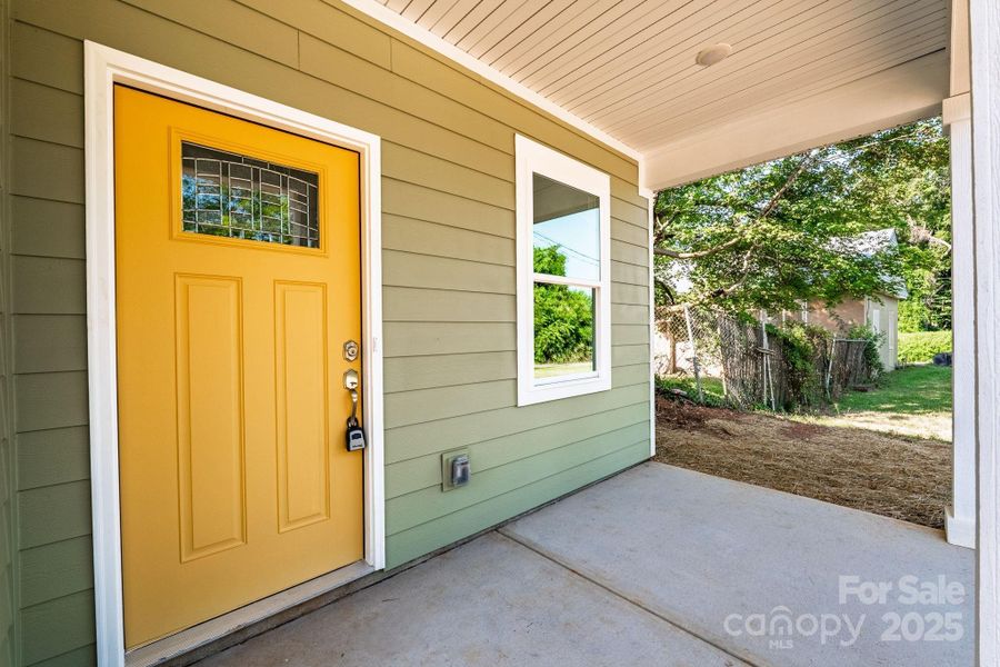 Exterior details and patio area of a home in , East Spencer (Image 27).