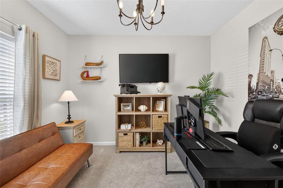 Furnished interior view inside a new home in Laurel Glen, Haines City (Image 40).