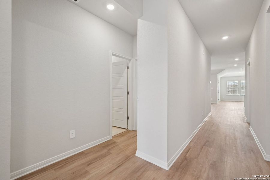 Spacious, unfurnished interior of a new home in Arcadia Ridge - Premier Series, San Antonio (Image 24). Spacious, unfurnished interior of a new home in Arcadia Ridge - Premier Series, San Antonio (Image 24).