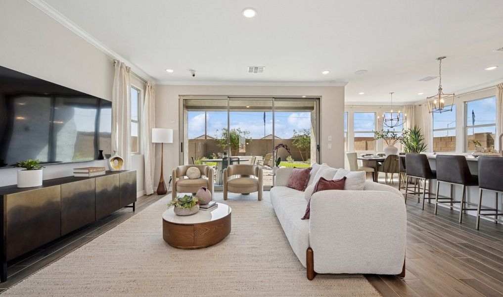 Bright and open living space