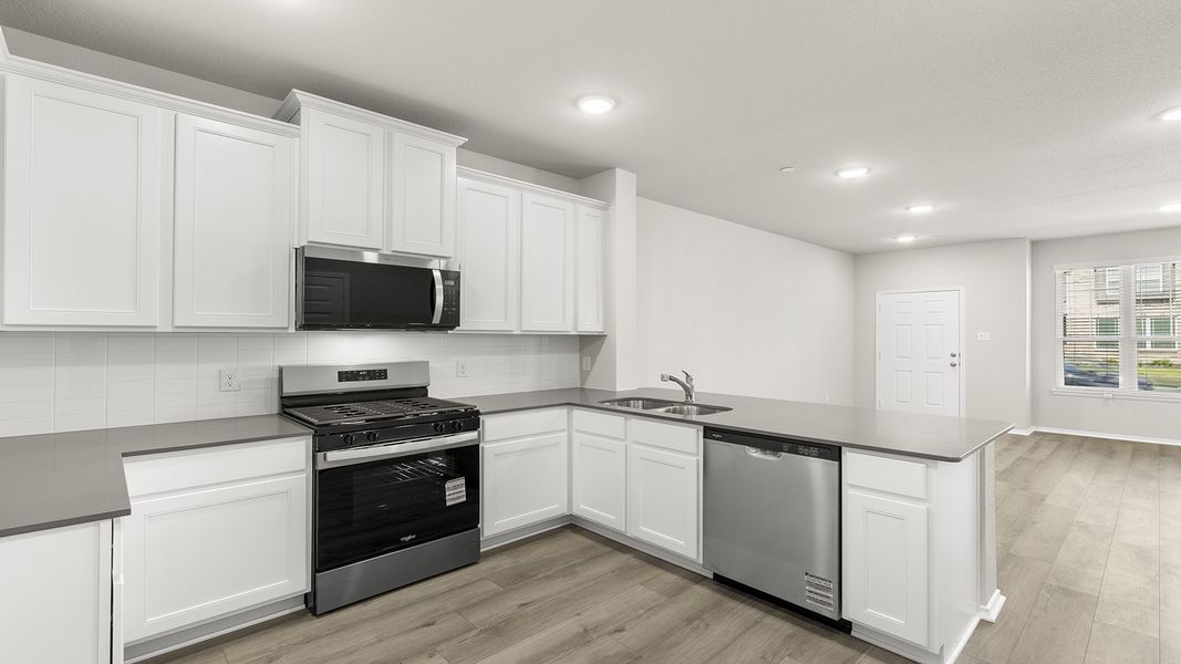 Furnished interior view inside a new home in Heartland Townhomes, Heartland (Image 5).