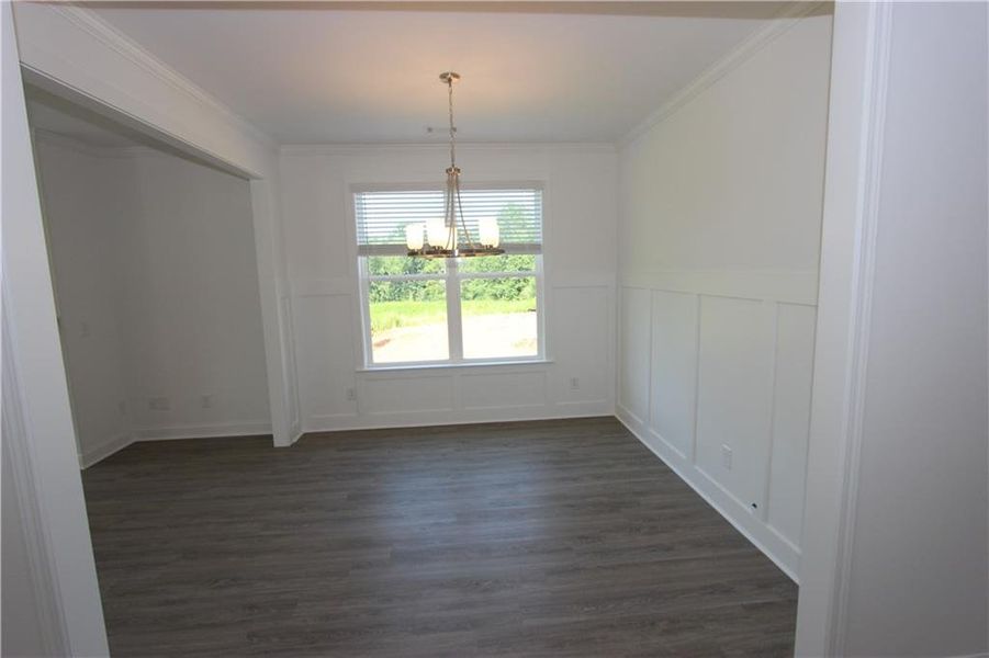 Spacious, unfurnished interior of a new home in Clark Farms, Flowery Branch (Image 25).
