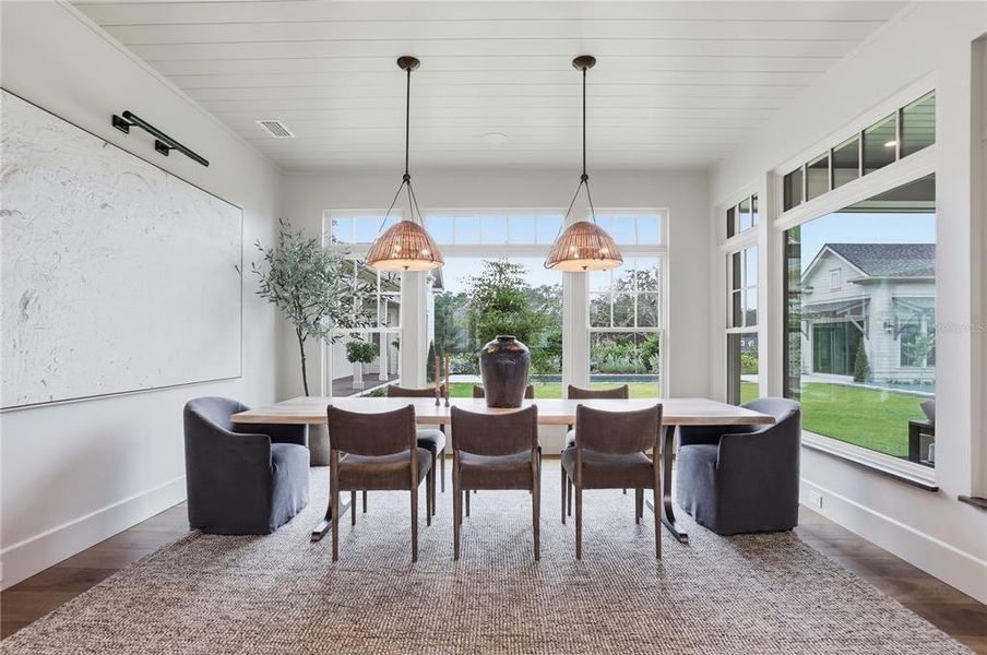 Furnished interior view inside a new home in , Oakland (Image 50).