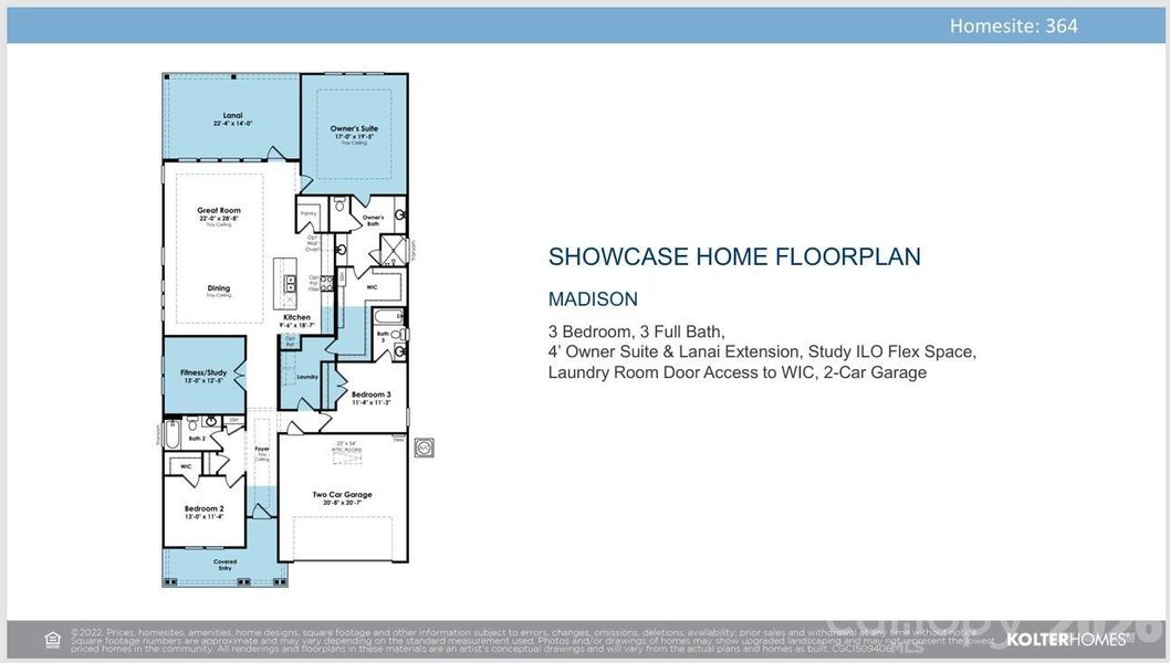 2D floor plan layout of this home in Cresswind Wesley Chapel, Monroe, NC (Image 4). 2D floor plan layout of this home in Cresswind Wesley Chapel, Monroe, NC (Image 4).