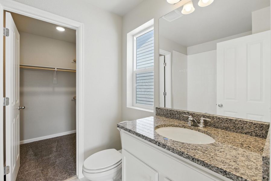 Furnished interior view inside a new home in Pintail Commons at Johnstown Village, Johnstown (Image 4).