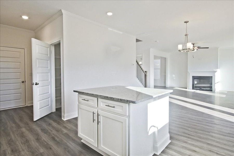 Furnished interior view inside a new home in Clark Farms, Flowery Branch (Image 12). Furnished interior view inside a new home in Clark Farms, Flowery Branch (Image 12).