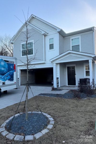 Front exterior of a new home in Legacy Ridge, Catawba, NC, highlighting curb appeal (Image 4).