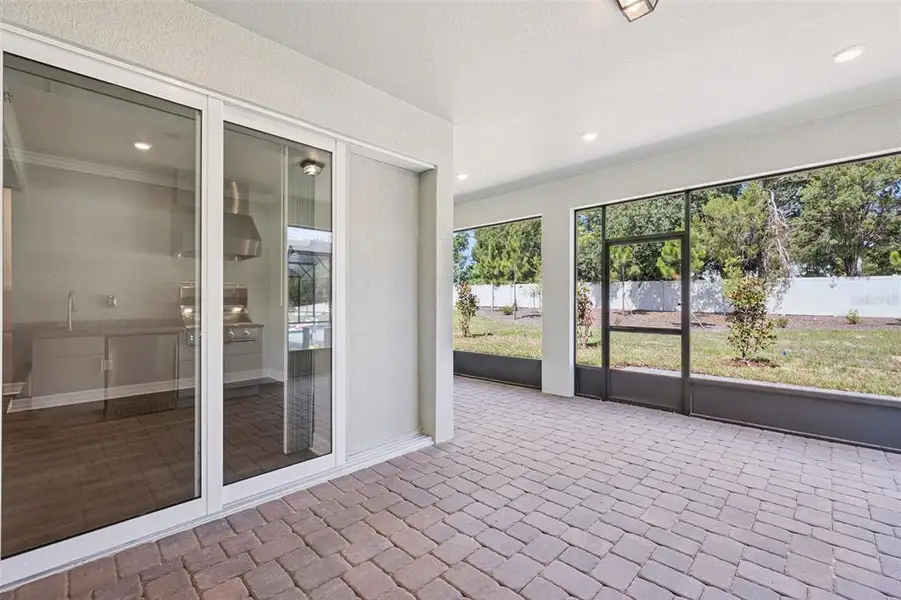 Exterior details and patio area of a home in , Minneola (Image 4). Exterior details and patio area of a home in , Minneola (Image 4).