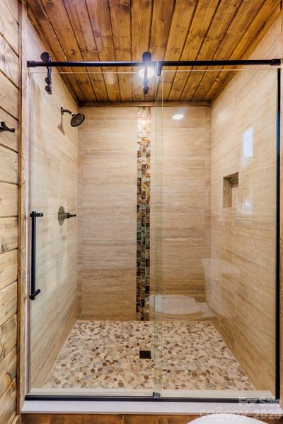 Close-up of interior finishes inside a home in , Maggie Valley (Image 14).