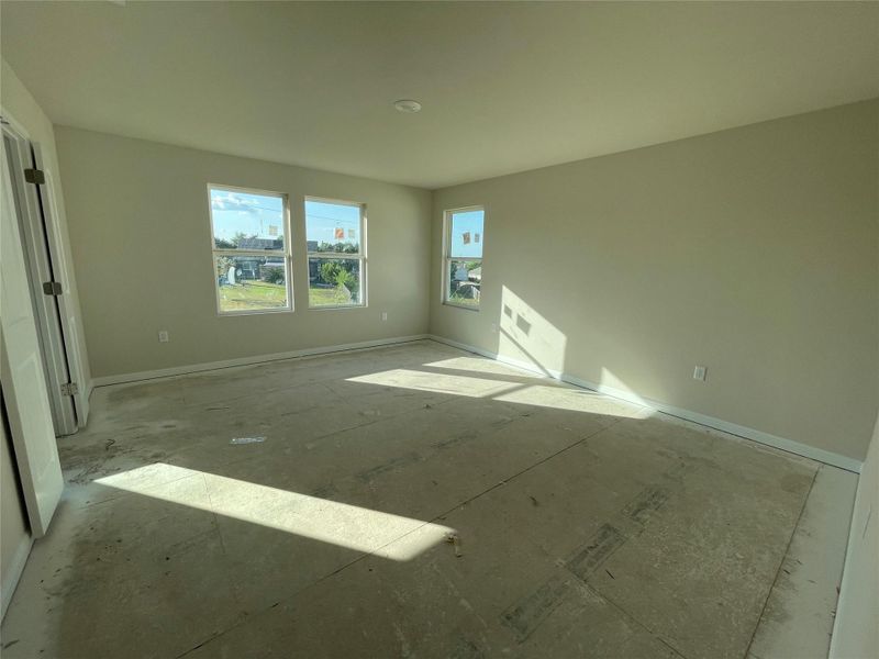 Spacious, unfurnished interior of a new home in Covered Bridge, Hutto (Image 24). Spacious, unfurnished interior of a new home in Covered Bridge, Hutto (Image 24).
