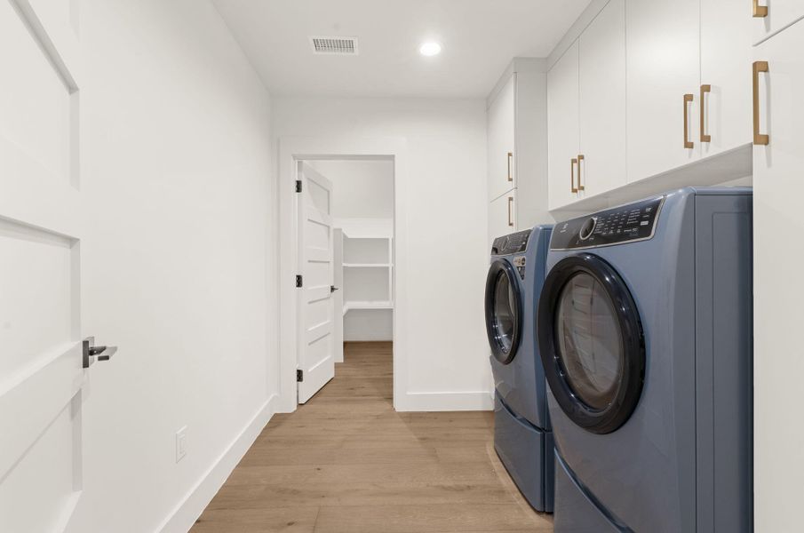 Furnished interior view inside a new home in , Mount Pleasant (Image 33).