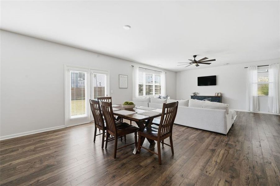 Furnished interior view inside a new home in , Dallas (Image 12).