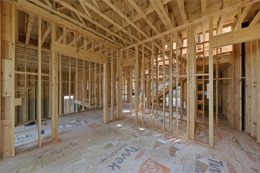 In-progress construction of a new home in , Houston, TX (Image 13).