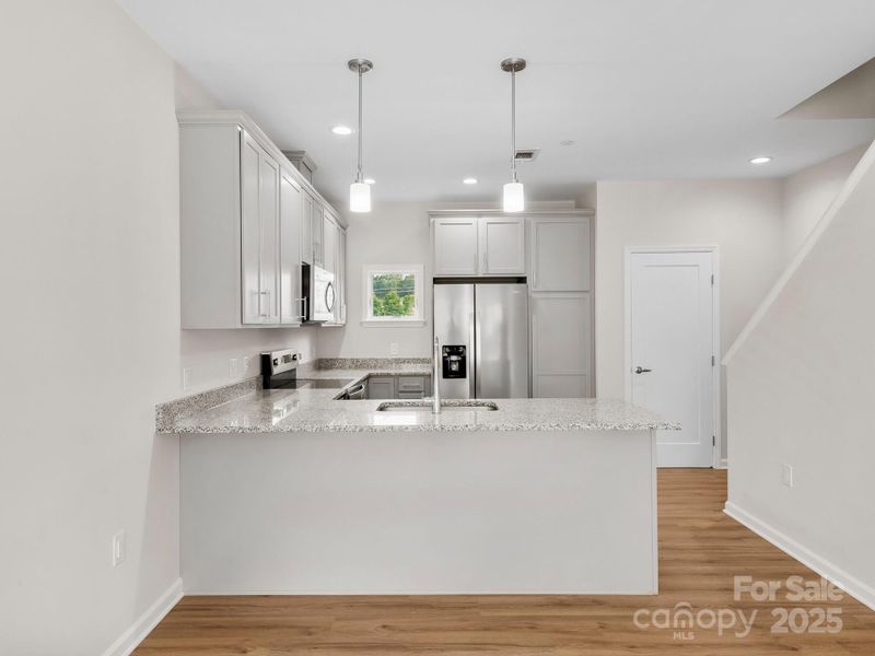 Furnished interior view inside a new home in , Asheville (Image 12).
