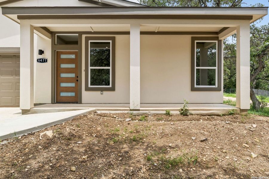 Exterior details and patio area of a home in , San Antonio (Image 21).