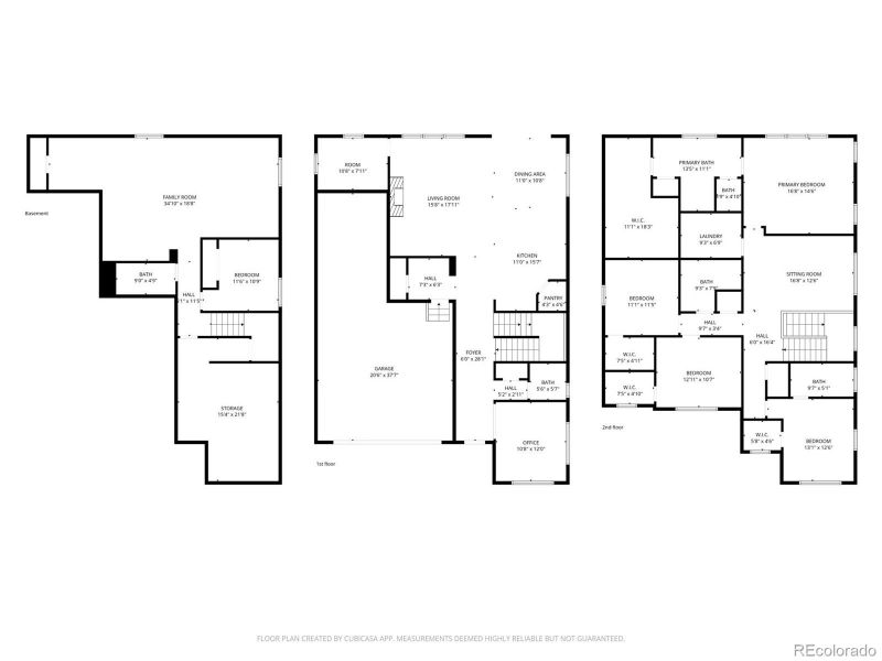 2D floor plan layout of this home in , Littleton, CO (Image 5).