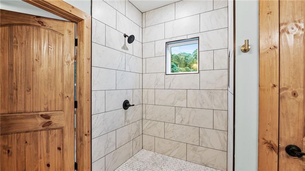 Close-up of interior finishes inside a home in , Ellijay (Image 21).