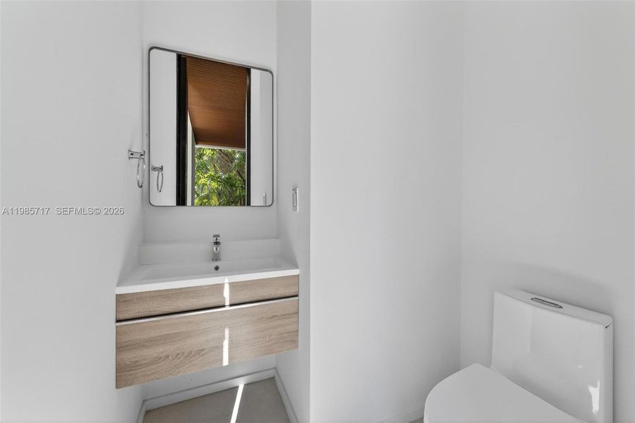 Furnished interior view inside a new home in , Miami (Image 21).