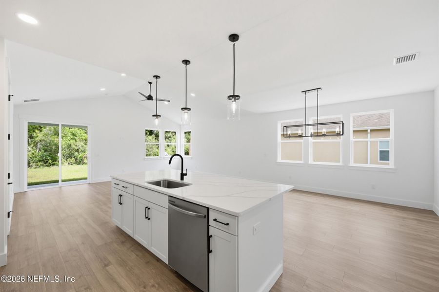 Furnished interior view inside a new home in Palm Coast Homes, Palm Coast (Image 12).