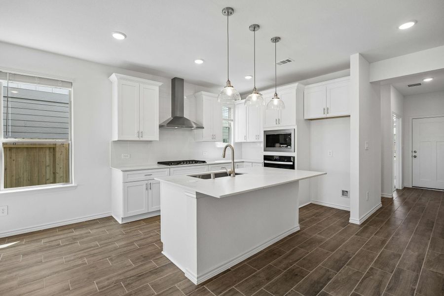 Furnished interior view inside a new home in Montgomery Bend, Montgomery (Image 15).