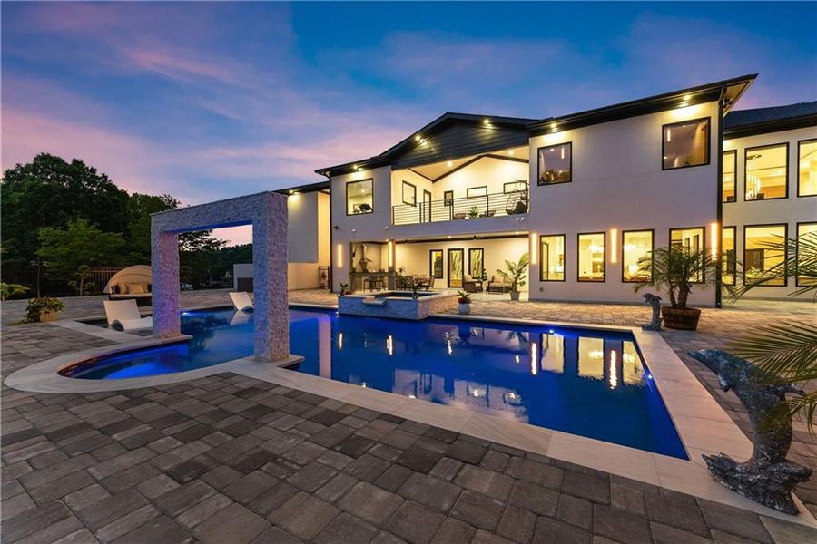 Exterior details and patio area of a home in , Lawrenceville (Image 40).