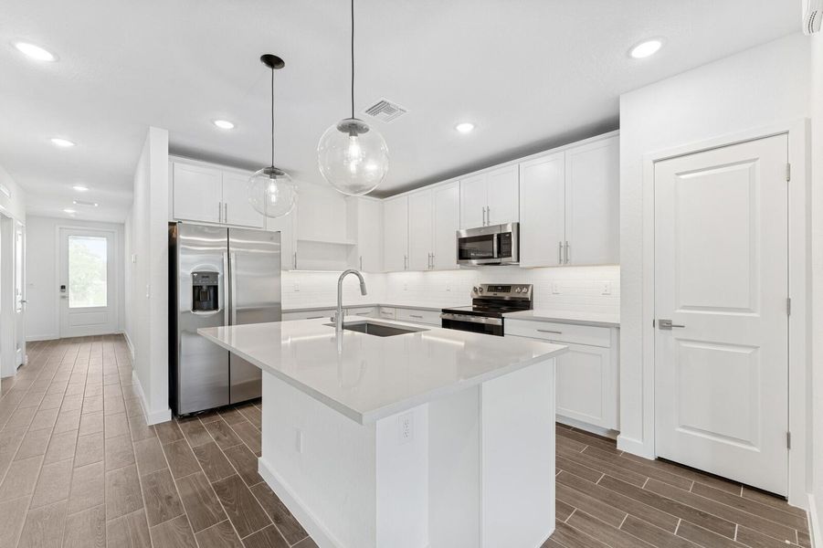 Furnished interior view inside a new home in , Fort Pierce (Image 7). Furnished interior view inside a new home in , Fort Pierce (Image 7).