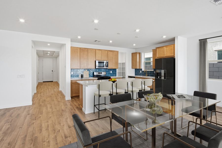 Furnished interior view inside a new home in Montana Vista - Summit: Summit, Buckeye (Image 8).