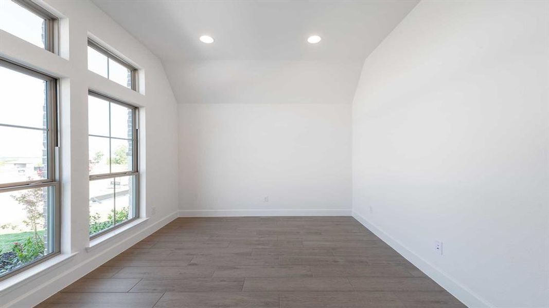 Spacious, unfurnished interior of a new home in The Heights At Uptown Celina 50', Celina (Image 18). Spacious, unfurnished interior of a new home in The Heights At Uptown Celina 50', Celina (Image 18).