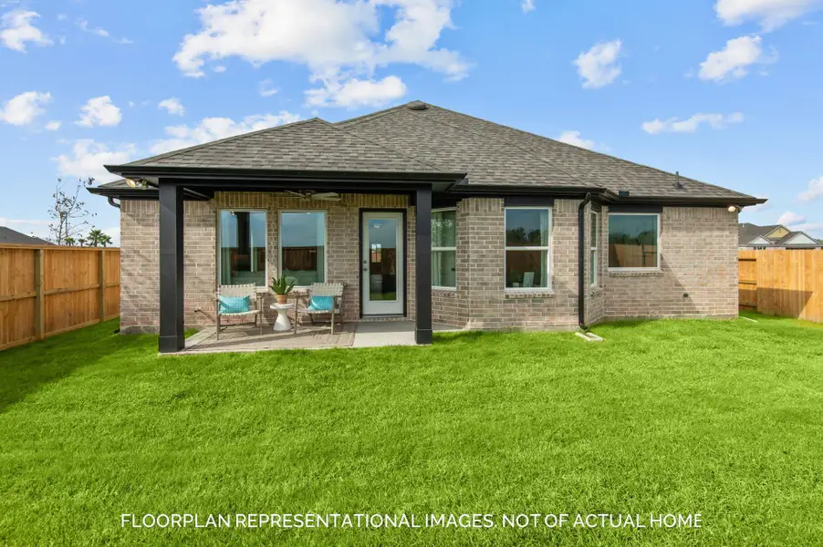 Exterior details and patio area of a home in Lone Star Landing, Montgomery (Image 2).