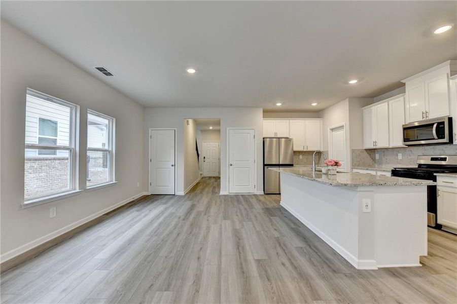 Furnished interior view inside a new home in , Lawrenceville (Image 11).