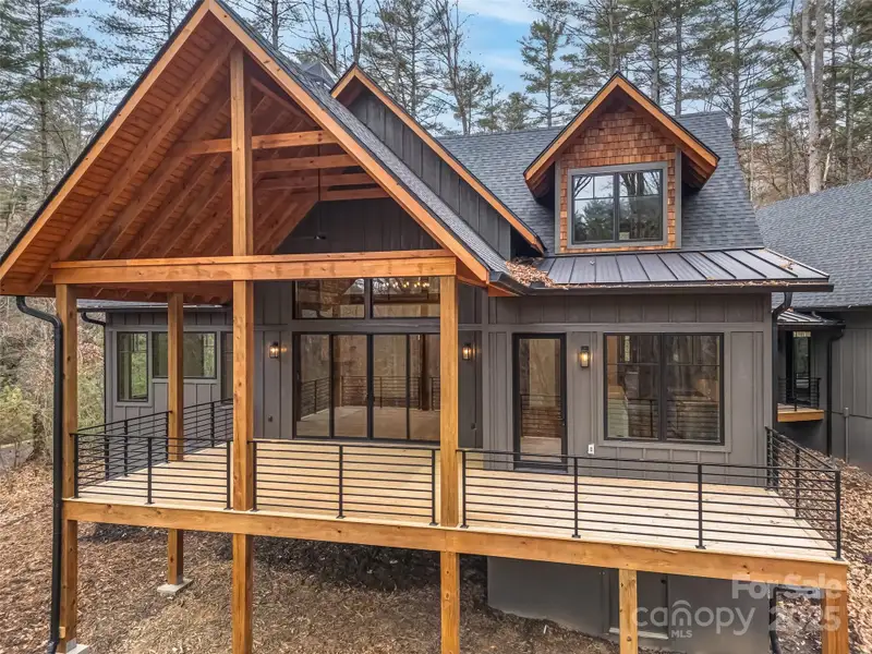 Exterior details and patio area of a home in , Brevard (Image 4). Exterior details and patio area of a home in , Brevard (Image 4).
