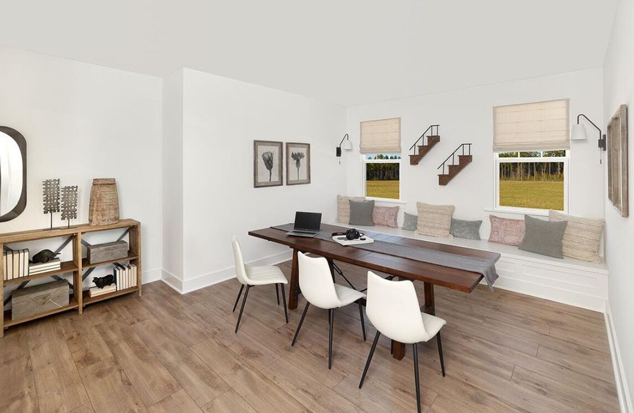 Furnished interior view inside a new home in Midtown at Nexton, Summerville (Image 7).