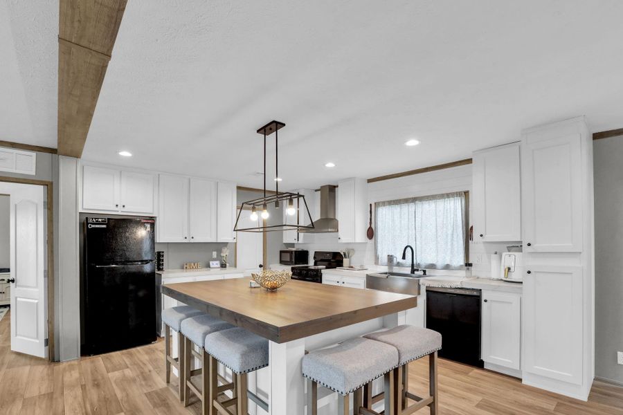 Furnished interior view inside a new home in , Huffman (Image 4).