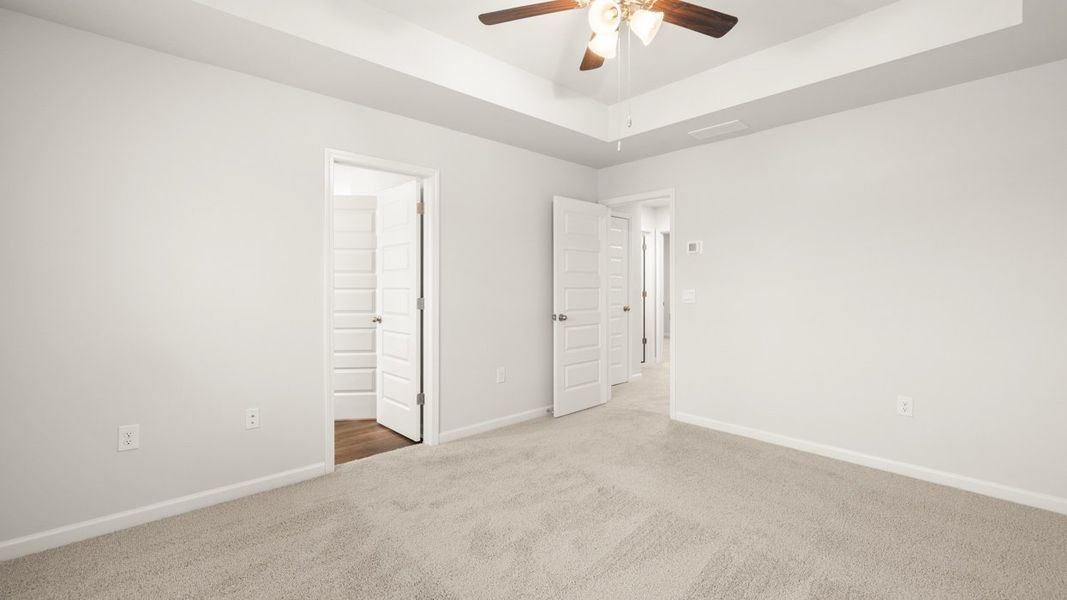 Spacious, unfurnished interior of a new home in Estates at Deer Hollow, Grovetown (Image 23). Spacious, unfurnished interior of a new home in Estates at Deer Hollow, Grovetown (Image 23).