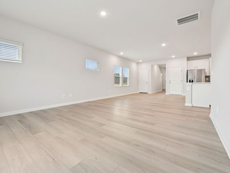 Spacious, unfurnished interior of a new home in Oak Manor - Classic Series, Garner (Image 9). Spacious, unfurnished interior of a new home in Oak Manor - Classic Series, Garner (Image 9).