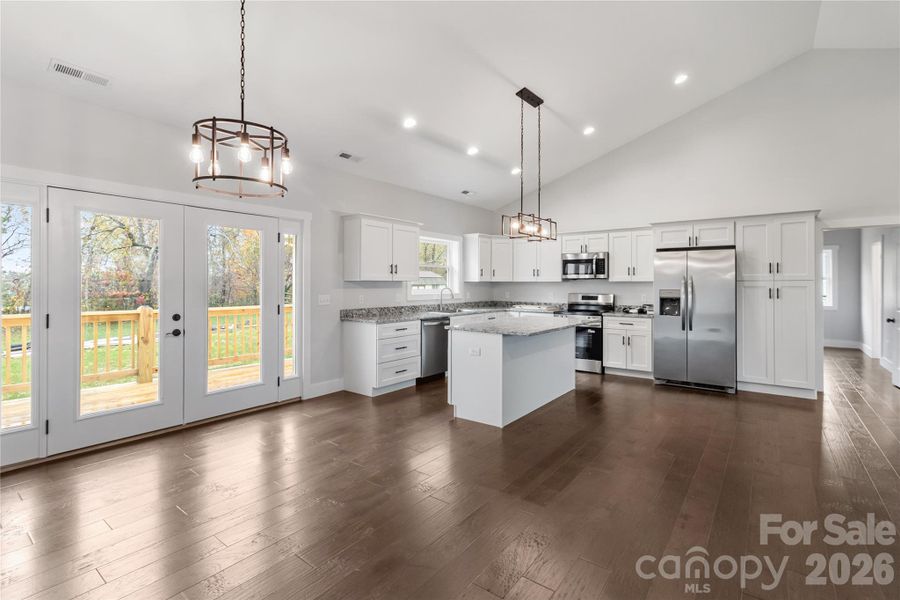 Furnished interior view inside a new home in , Mars Hill (Image 12).