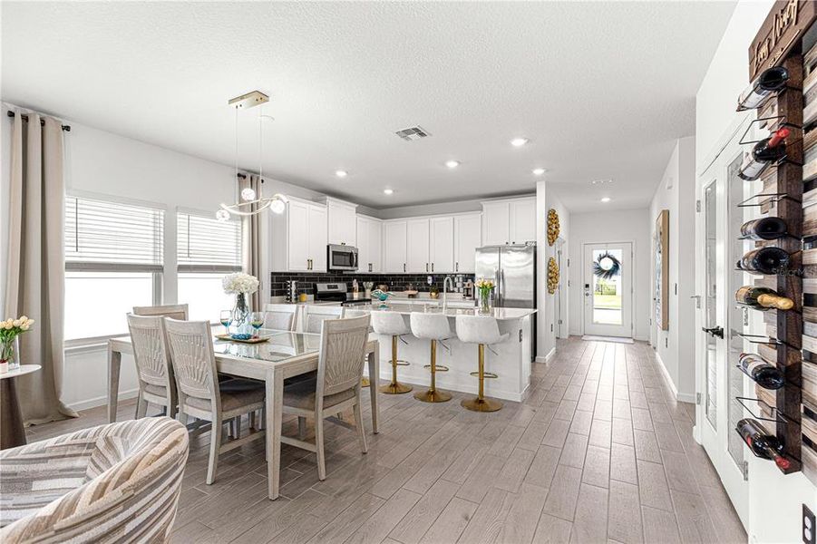 Furnished interior view inside a new home in , Ocala (Image 7).