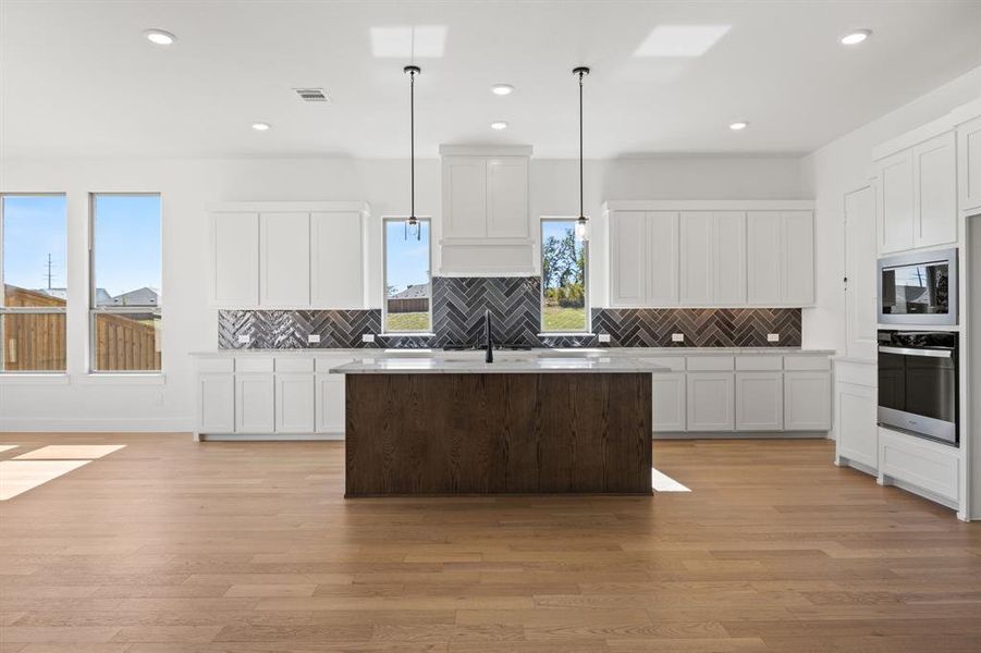 Furnished interior view inside a new home in Chatham Reserve, Providence Village (Image 15).