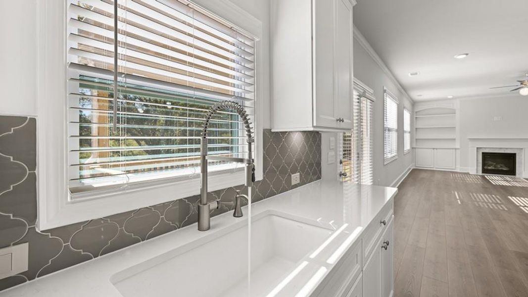 Furnished interior view inside a new home in Hamptons at Riverwood East, Dallas (Image 18). Furnished interior view inside a new home in Hamptons at Riverwood East, Dallas (Image 18).