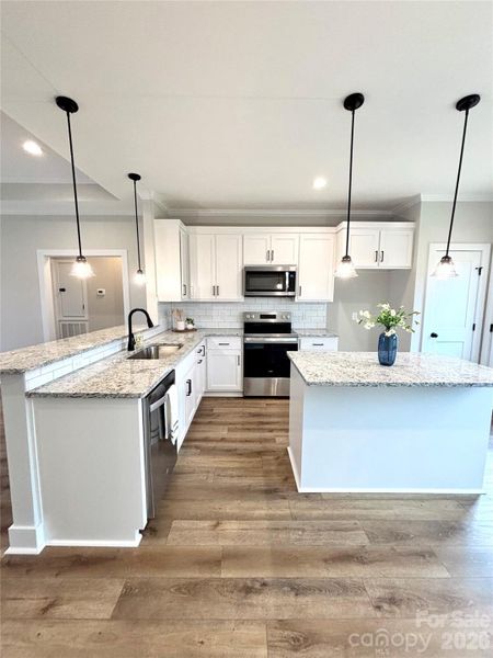 Furnished interior view inside a new home in , Rockwell (Image 4).