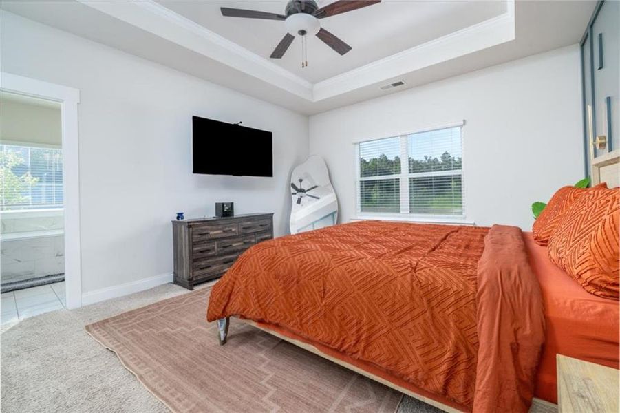 Furnished interior view inside a new home in , Newnan (Image 8).