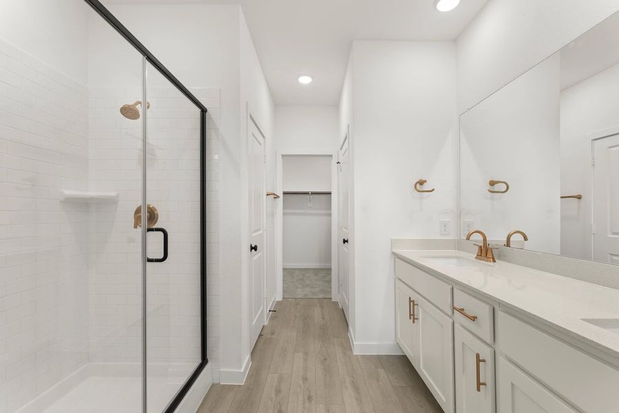 Primary Bathroom featuring the Serene Collection