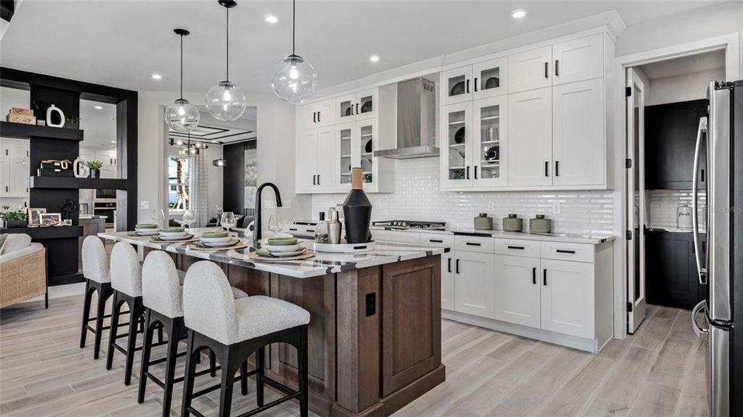 Furnished interior view inside a new home in Cresswind at Lake Harris, Tavares (Image 9).