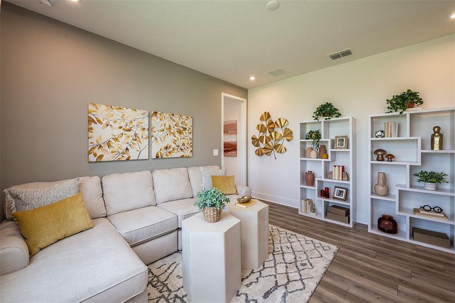 Furnished interior view inside a new home in Wellen Park, Venice (Image 10).