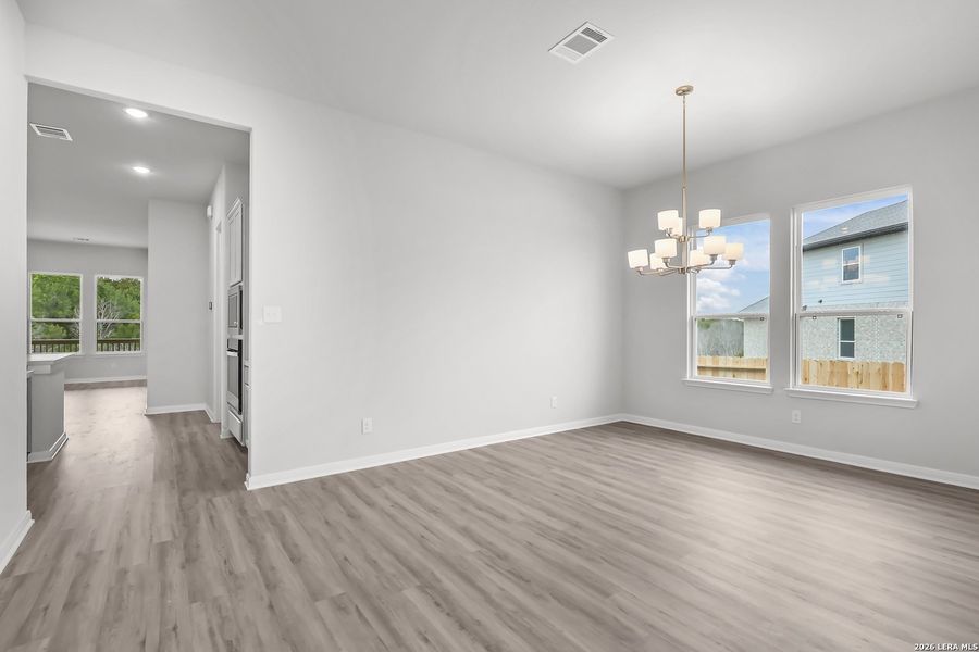 Spacious, unfurnished interior of a new home in Homestead, Schertz (Image 16). Spacious, unfurnished interior of a new home in Homestead, Schertz (Image 16).