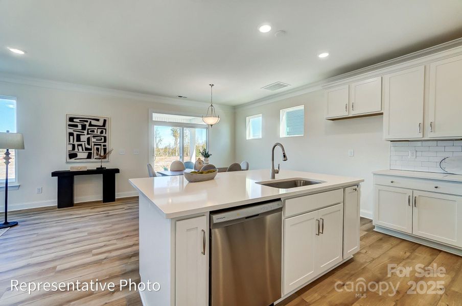 Furnished interior view inside a new home in Ashton Park, Monroe (Image 10).
