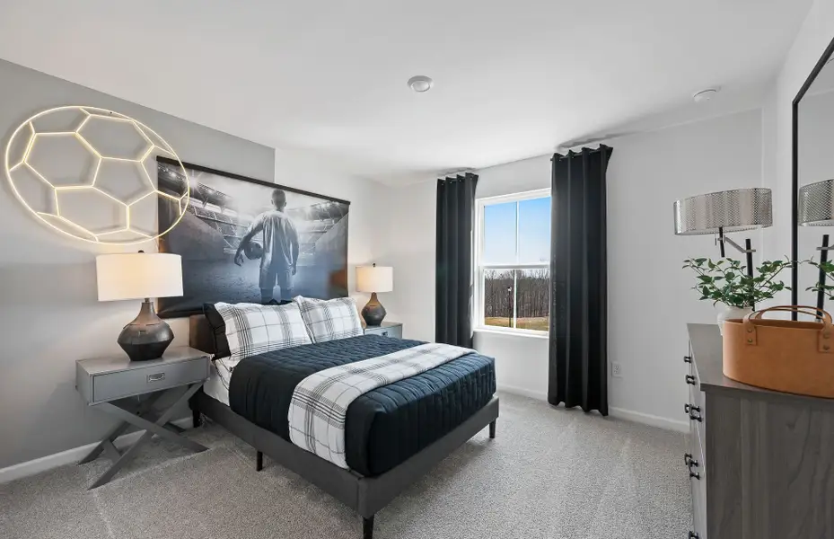 Furnished interior view inside a new home in Avery Ridge, Gainesville (Image 8).