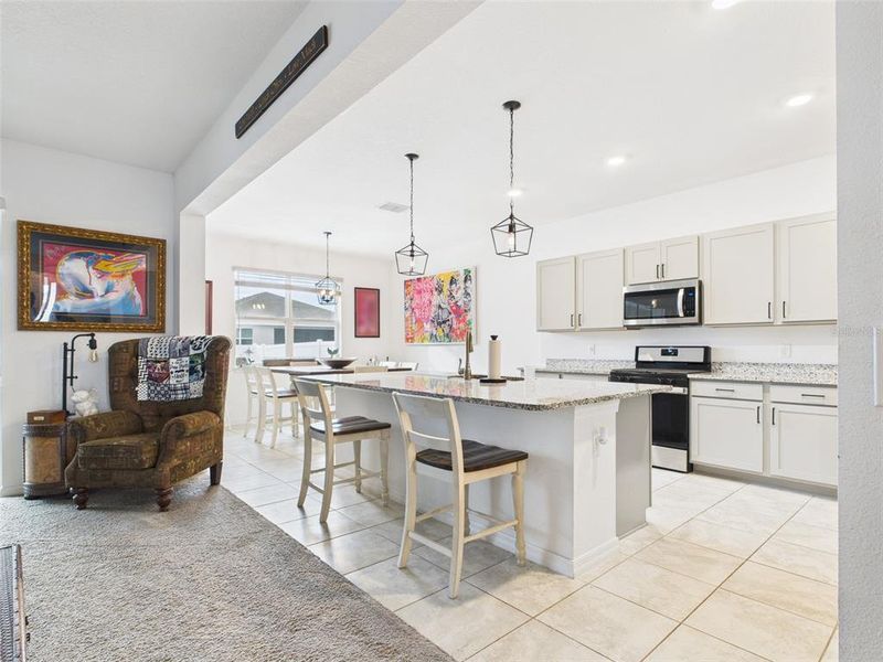 Furnished interior view inside a new home in Calesa Township, Ocala (Image 12).