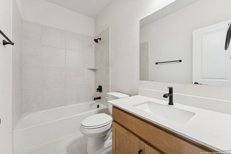 Furnished interior view inside a new home in Davis Ranch 50', San Antonio (Image 7).